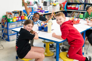 WVPEC, WVU partner with Pittsburgh Penguins to take hockey-themed STEM lessons into Eastwood Elementary classrooms